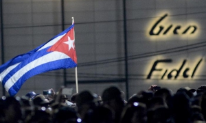 Plaza de la Revolución - Honras fúnebres del Comandante en jefe Fidel Castro Ruz