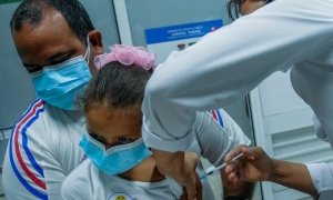Vacunación de ensayo soberana plus, en niños convalecientes de Covid, hospital Pediatrico Juan Manuel Márquez