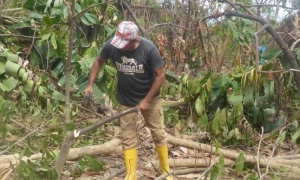 «Descansaremos cuando todo vuelva a estar como antes», asegura Terán. FOTOS DEL AUTOR